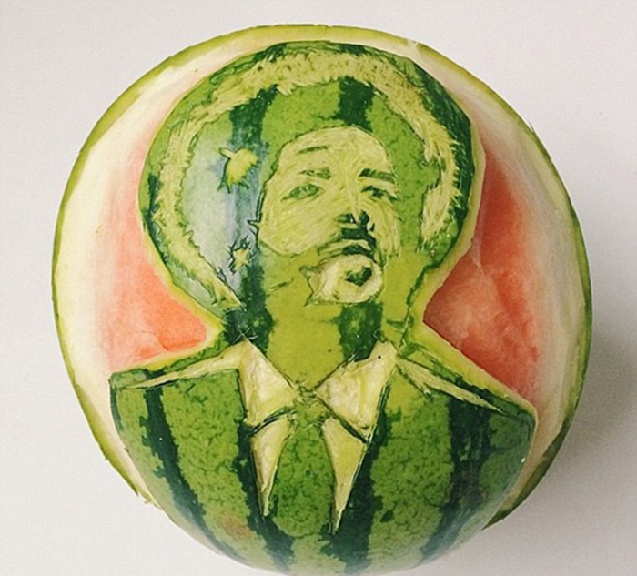 간호사의 예술가 변신, 음식을 예술품으로 재탄생