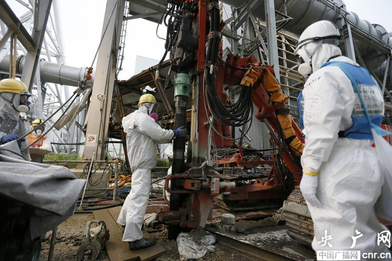후쿠시마 원자로, 핵 누출 방지용 ‘빙벽’ 세워