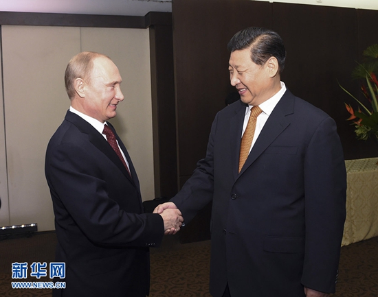 시진핑, 푸틴 대통령과 회동 “양국관계 방향 논의”