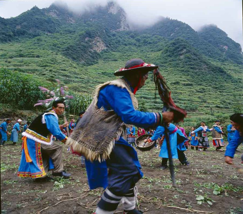 강(羌)족의 전통명절,祭山会 지산후이(祭山會)