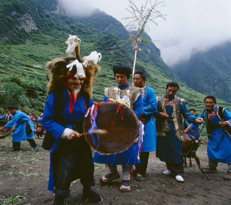 강(羌)족의 전통명절,祭山会 지산후이(祭山會)