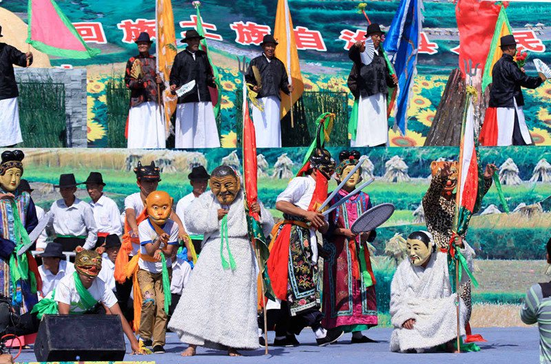 토(土)족의 전통명절,纳顿 나둔(納頓)