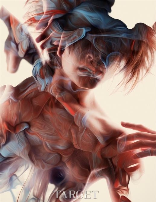 ‘컬러 물감+인체’ 의 환상적인 결합…눈길