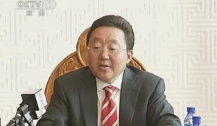 몽골 대통령, 5개 측면서 중국과 관계 격상 기대해