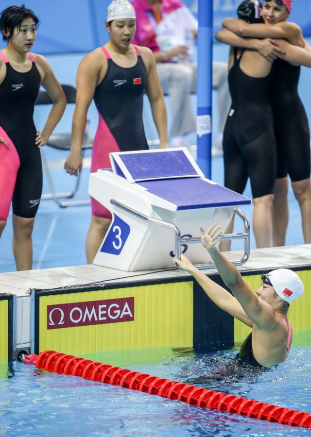 유스올림픽 4x100m 자유형 계주, 중국팀 金 획득