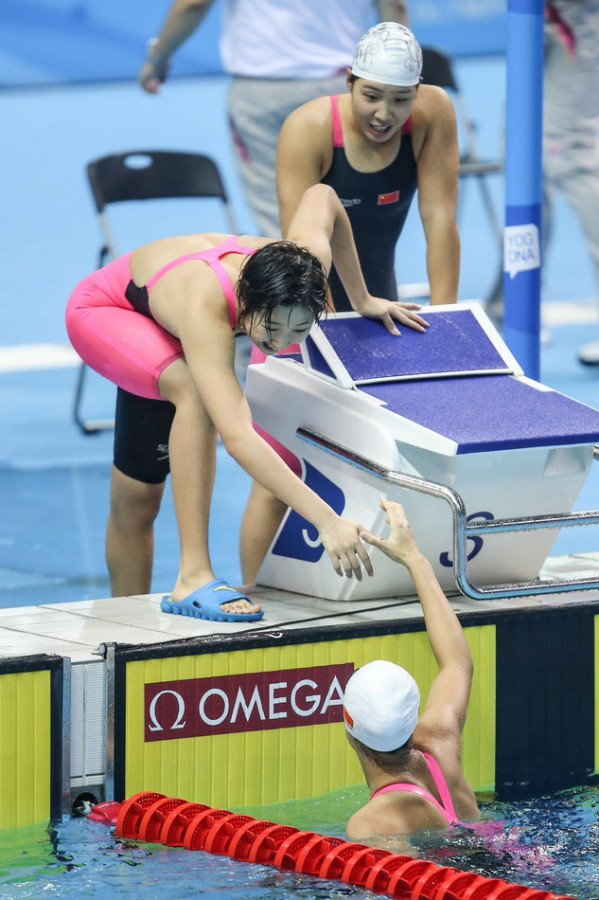 유스올림픽 4x100m 자유형 계주, 중국팀 金 획득