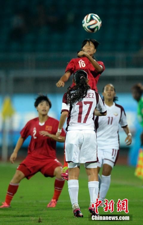 유스올림픽 中 여자 축구 5:0로 베네수엘라 꺾고 우승