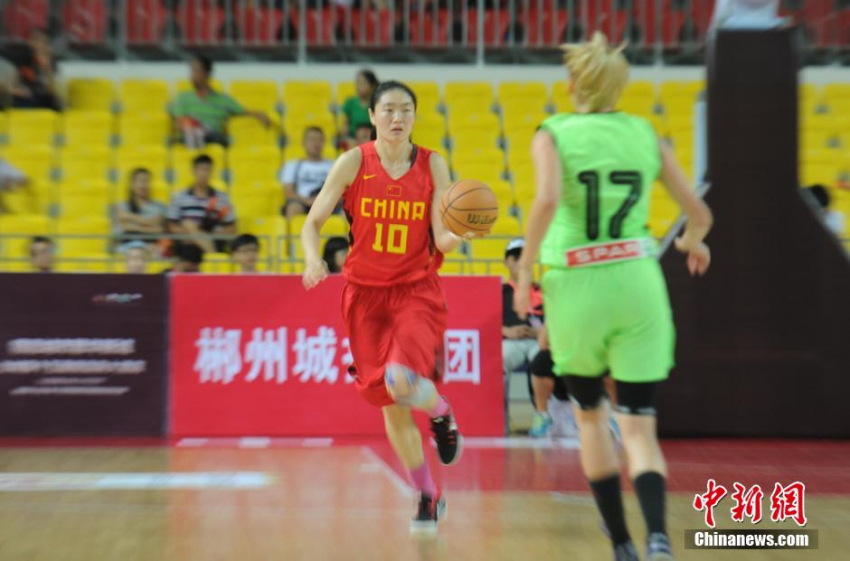 4국 여자농구대항전, 中 선수팀 슬로베니아 꺾고 승