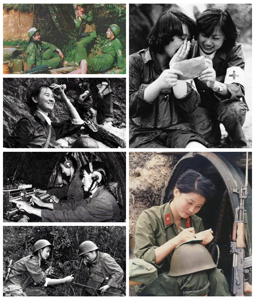 중국 - 베트남 전쟁 때 中 여군 모습 찍힌 사진 공개
