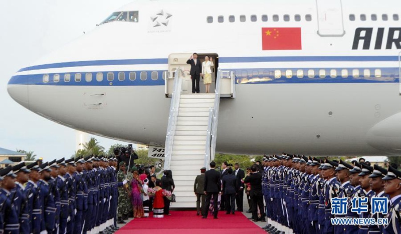 시진핑, 몰디브 방문…양국 관계 관련 기고문 게재