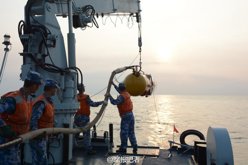 남중국해함대의 지뢰 제거 훈련 탐방, 3개 신기록 달성 