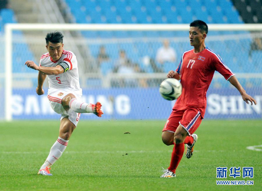 인천아시안게임, 男축구경기서 조선팀 3대0으로 중국 이겨