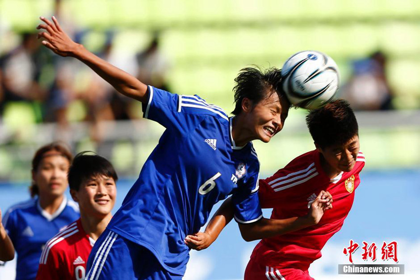 아시안게임, 중국 女축구팀 4:0으로 중화타이베이 대승