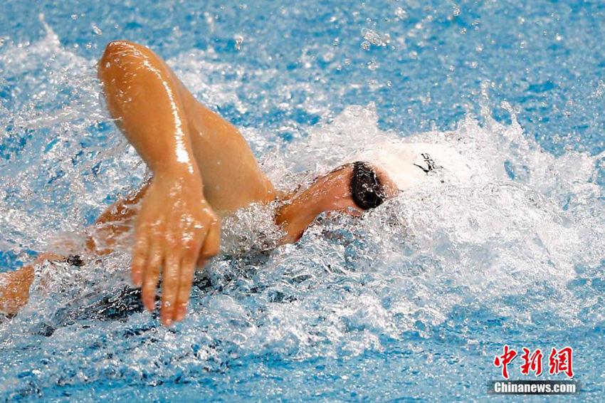 예스원 선수, 중국 여자 자유형 4×100M 우승 이끌어