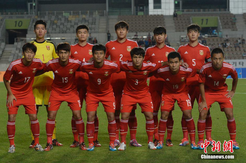 인천아시안게임, 축구 중국이 1:0으로 파키스탄 이겨