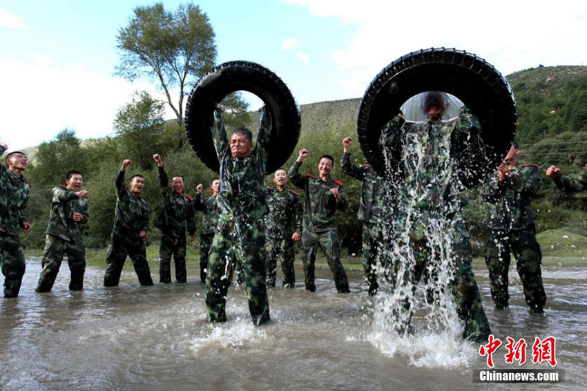간쑤 삼림무장경찰의 극한 훈련 탐방, 가을철 산불예방 준비
