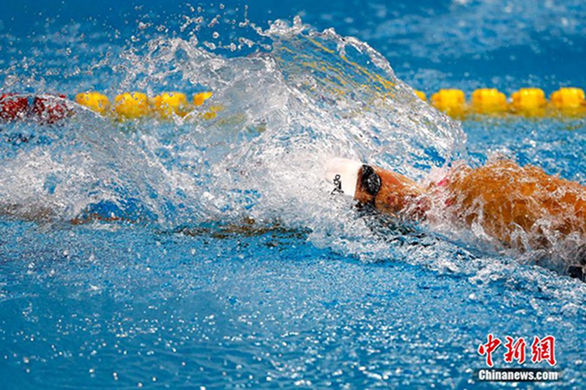 [인천아시안게임] 中, 女자유영 100M 결승전 金획득