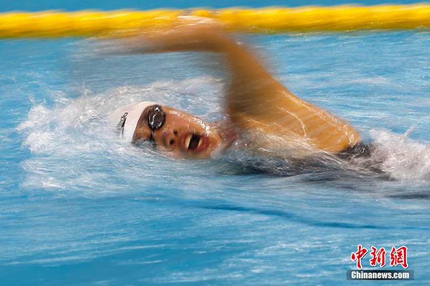 [인천아시안게임] 中, 女자유영 100M 결승전 金획득