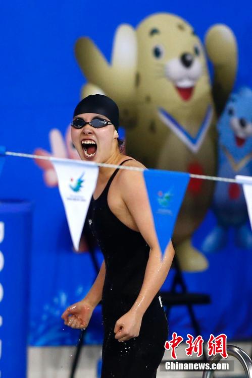 [인천아시안게임] 中, 女배영 100M 결승전 金획득