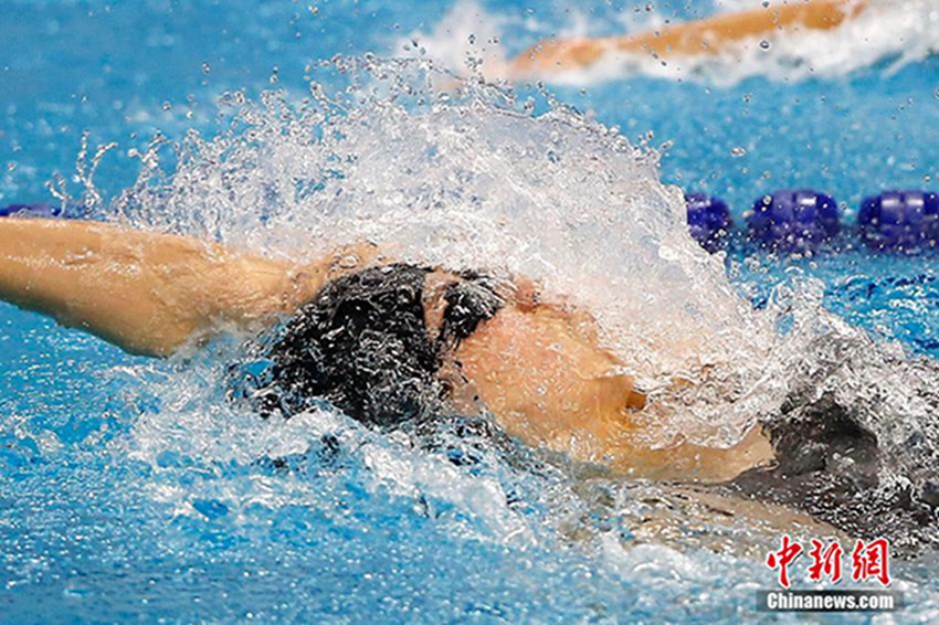[인천아시안게임] 中, 女배영 100M 결승전 金획득