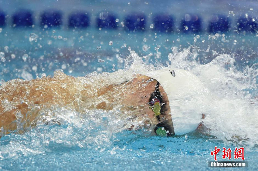 亞 男자유영 100M, 닝쩌타오가 박태환 제치고 금메달