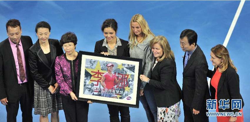 중국 테니스 여제 리나 은퇴식, 국가테니스센터서 열려