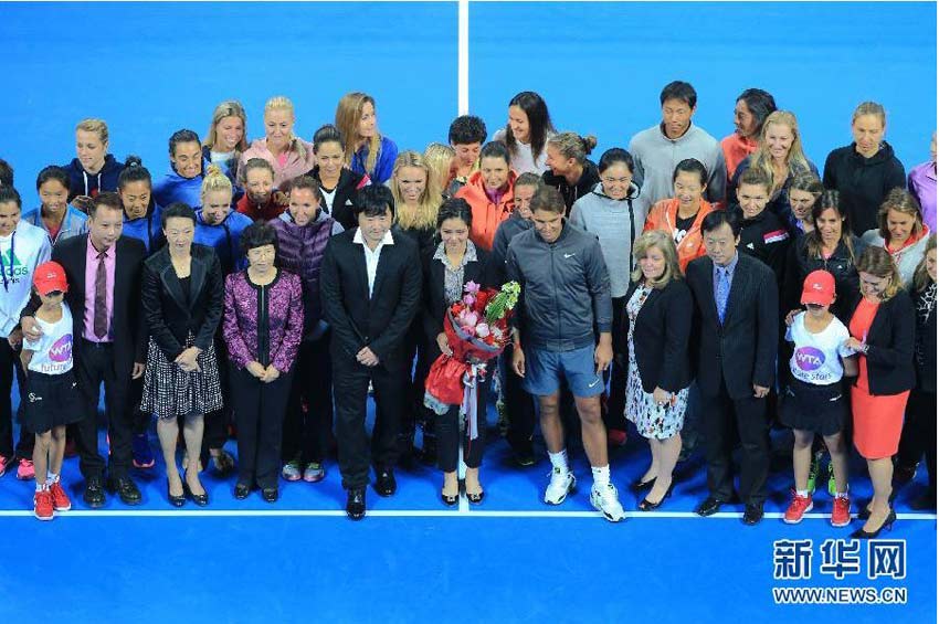 중국 테니스 여제 리나 은퇴식, 국가테니스센터서 열려