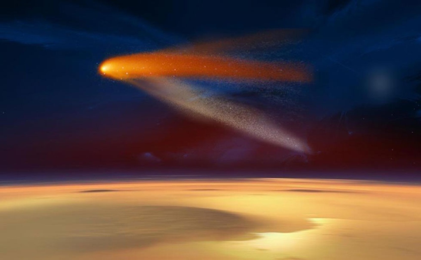 100만 년 만의 우주쇼…혜성, 화성에 접근