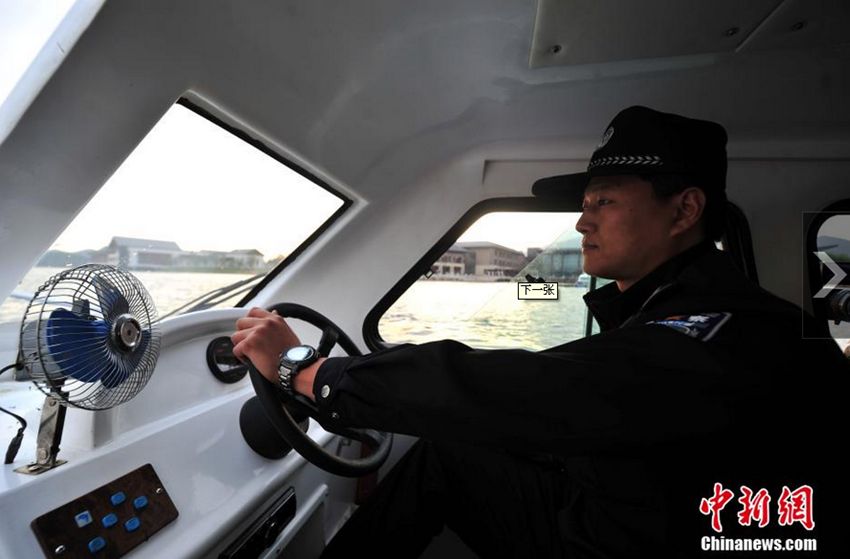 베이징 ‘수상경찰’, 경비 강화로 APEC 보안 책임져