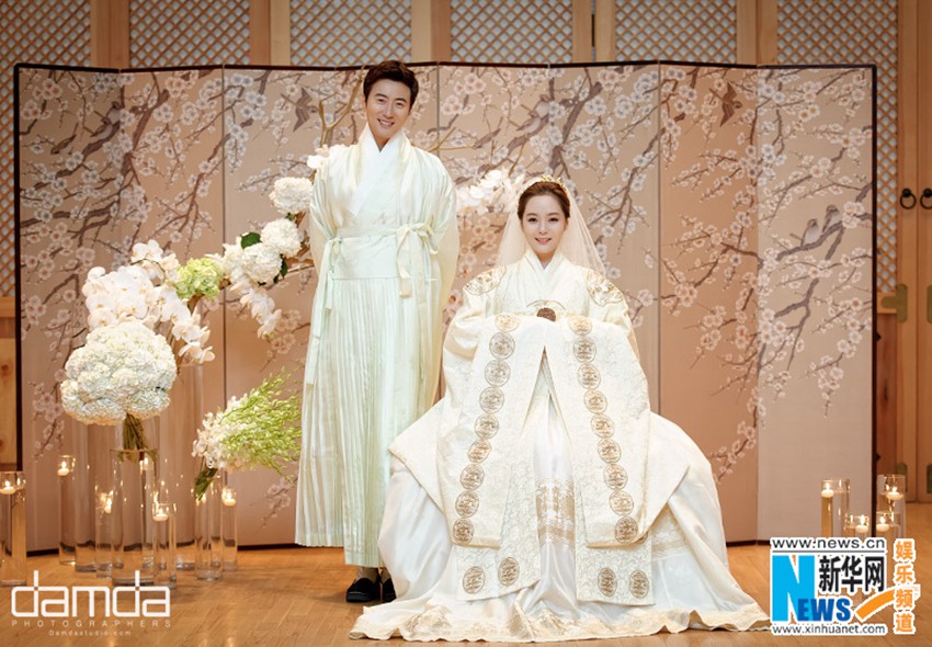 가오쯔치•채림 한국서 전통혼례 올려, 드라마 보는 듯   