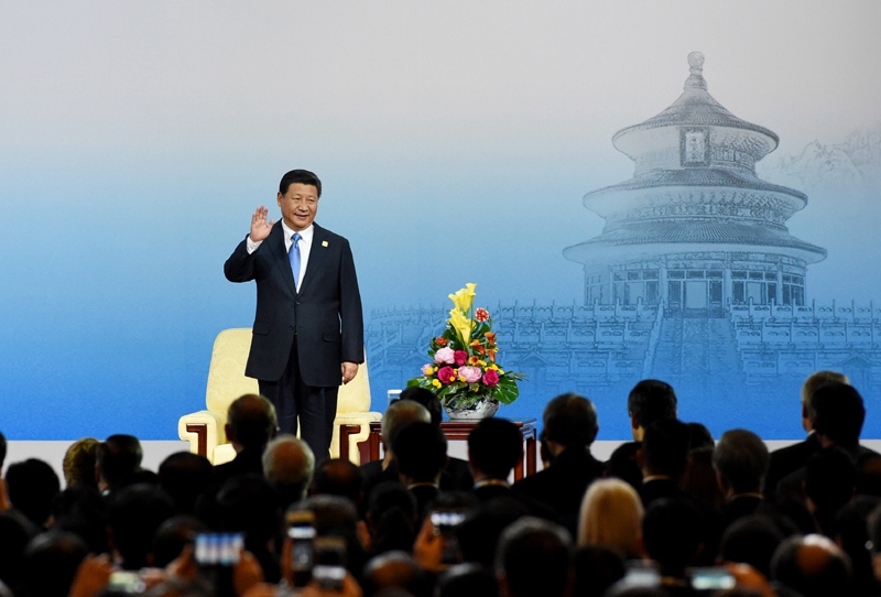 11월 9일, 시진핑(習近平) 국가주석은 2014 APEC 최고경영자회의(CEO Summit) 개막식에 참석해 기조연설을 발표했다.
