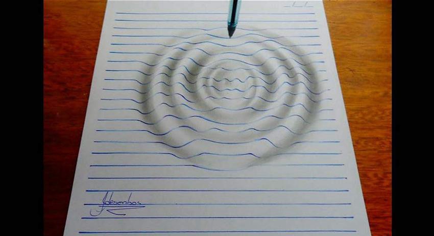 브라질 소년의 3D 입체 그림 인터넷서 화제