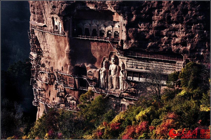 동방의 조각 갤러리, 간쑤 마이지산(麥積山) 석굴 