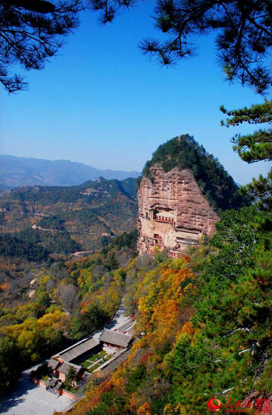 동방의 조각 갤러리, 간쑤 마이지산(麥積山) 석굴 