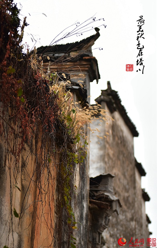 가장 아름다운 추색을 느낄 수 있는 타촨(塔川) 