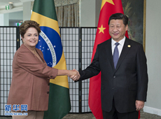시진핑, 브라질 대통령과 회동