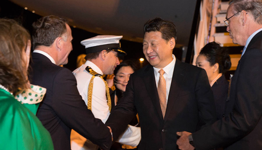 시진핑, 뉴질랜드 방문…“양국관계 새 청사진 기대”
