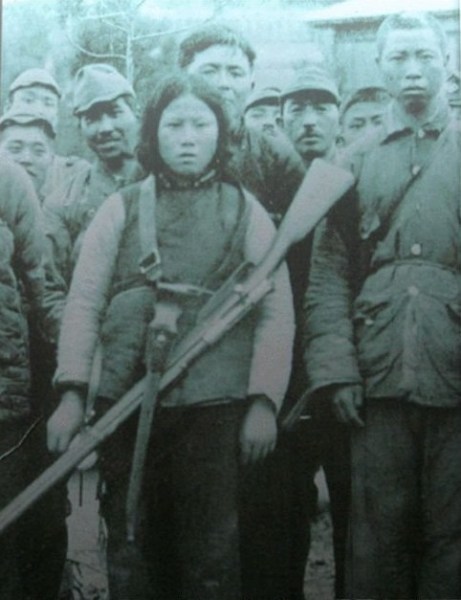 항일전쟁시 일본군 포로가 된 여병사들