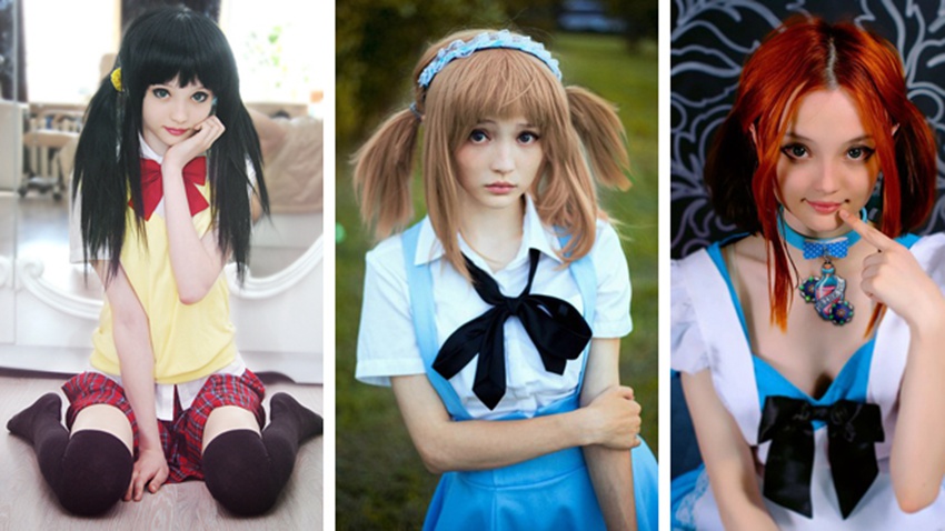 본고장 일본을 능가하는 러시아 미소녀의 COSPLAY