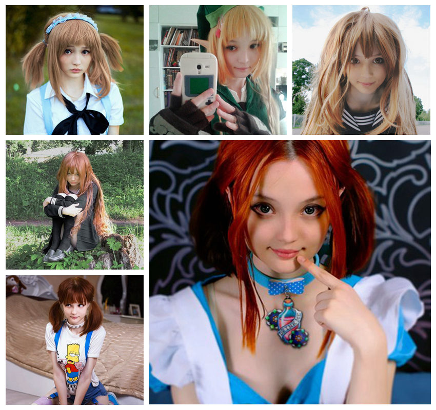 본고장 일본을 능가하는 러시아 미소녀의 COSPLAY