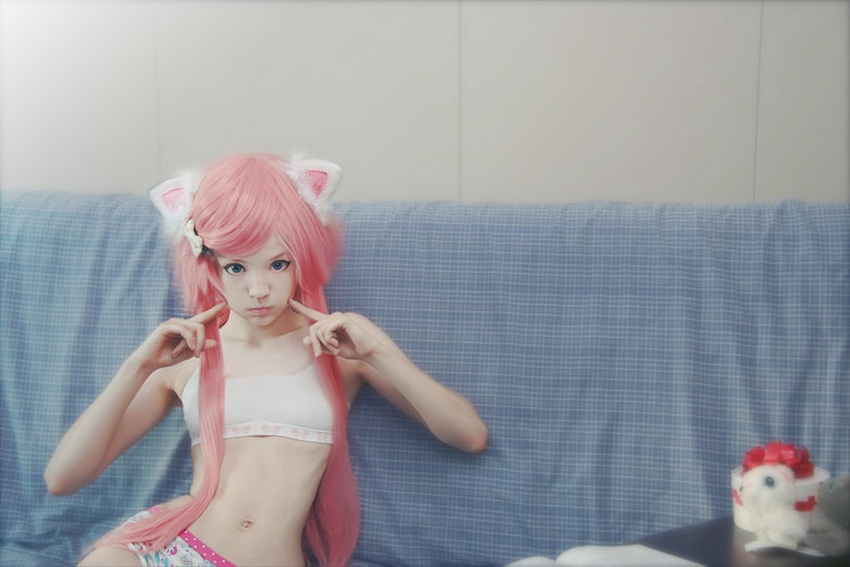 본고장 일본을 능가하는 러시아 미소녀의 COSPLAY