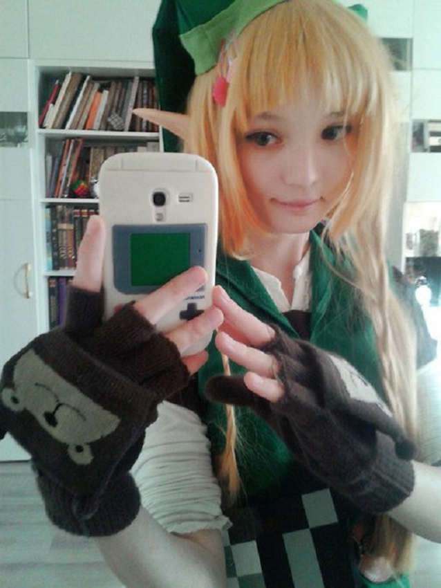 본고장 일본을 능가하는 러시아 미소녀의 COSPLAY