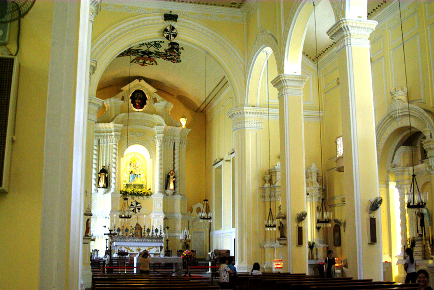 마카오 관광명소: 성 도미니크 성당(玫瑰聖母堂)