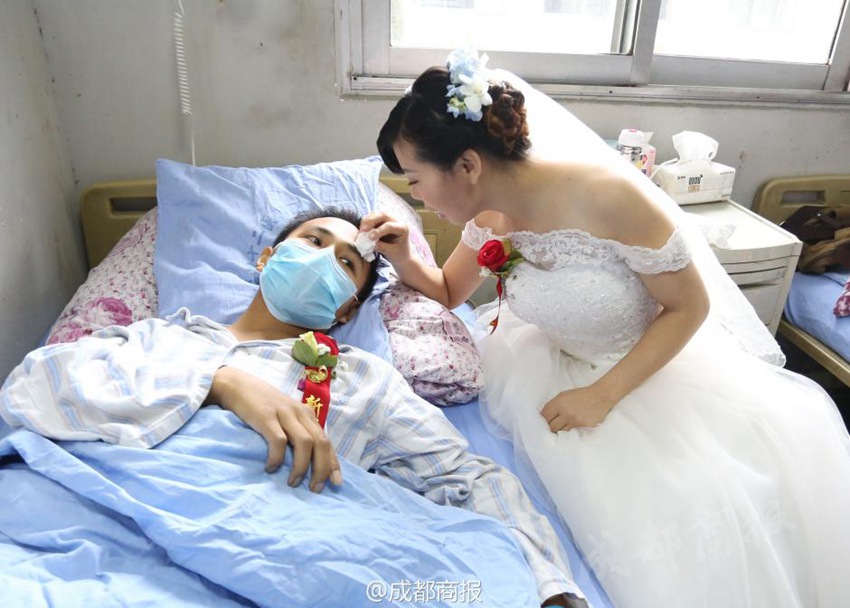 백혈병 남친 위해 ‘병실 결혼식’ 준비한 여친