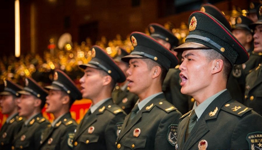 중국인민해방군 마카오 주둔 15주년 경축식 열려
