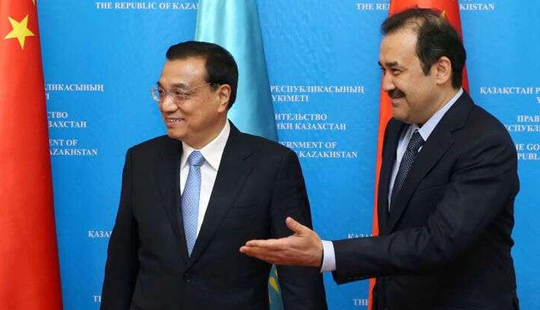 중-카자흐스탄 2차 총리회담 아스타나서 개최