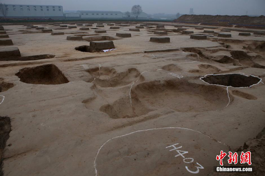 정저우서 3000㎡ 넘는 은(殷)나라 성터 발견