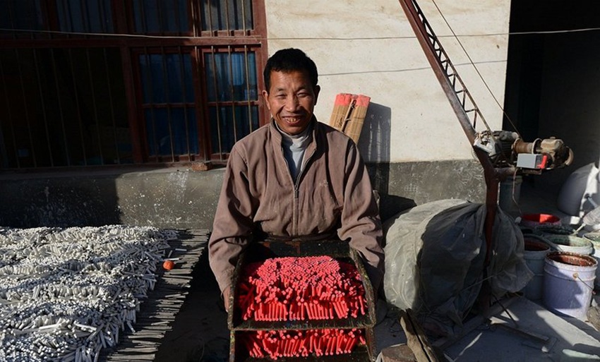 산시 ‘분필 마을’ 탐방, 아름다운 무지개 빛깔 마을