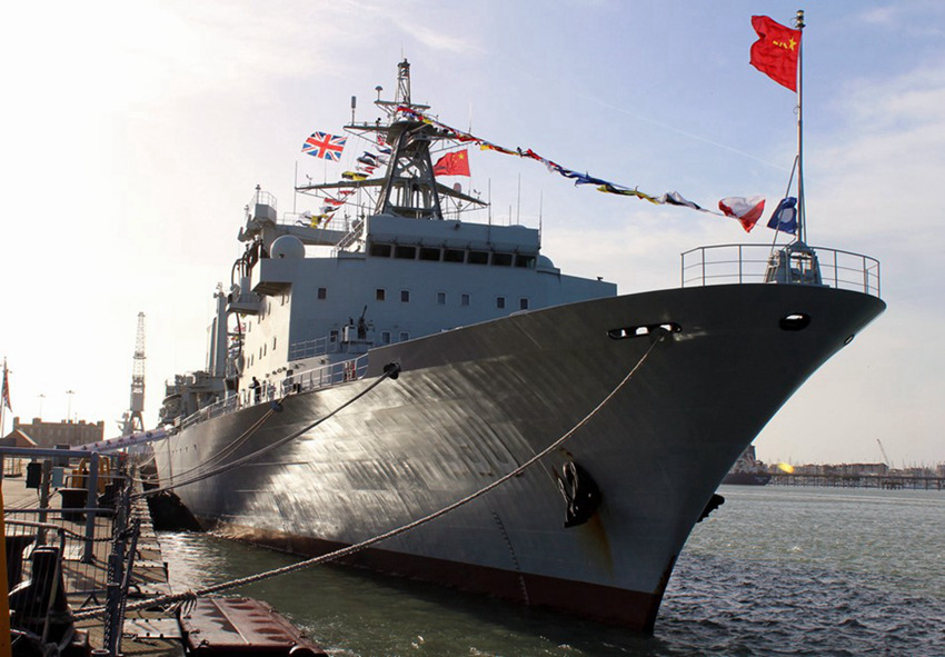 중국 해군 제18차 호위편대, 영국 친선방문 일정 돌입