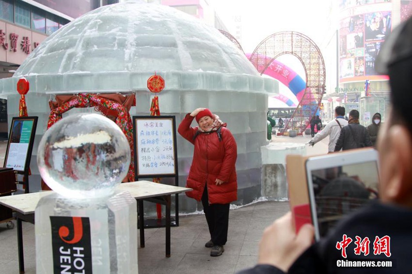 선양 ‘얼음궁전’ 음식점, 얼음 궁전 속 식사 즐기기